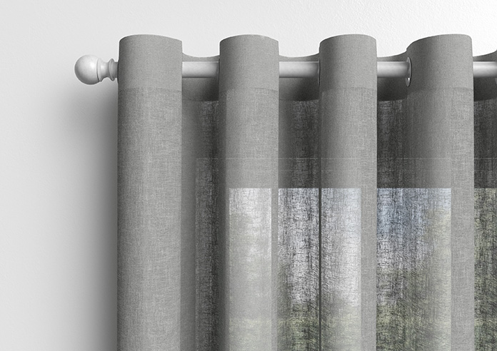 Kalahari Voile, Cool Grey - Made to Measure Curtains - Image 13